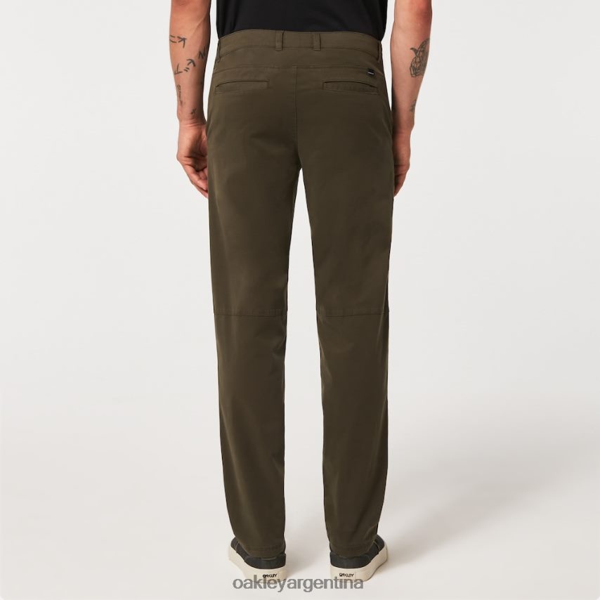 Oakley pantalón chino todo el día NBFV422684 ropa nuevo pincel oscuro