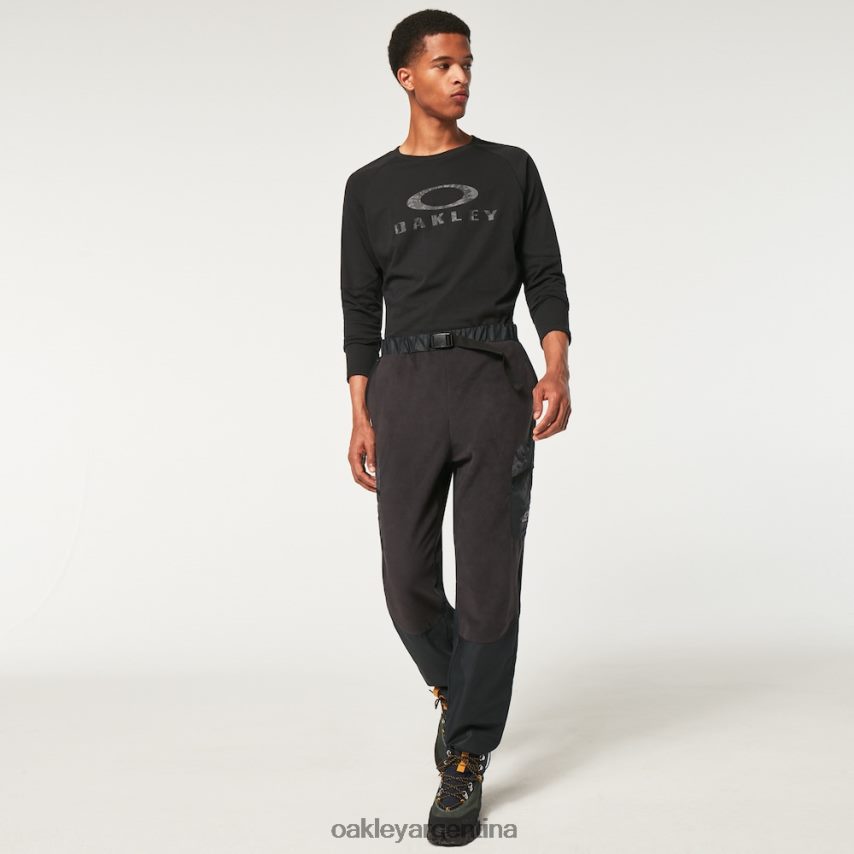 Oakley pantalones cargo de pasión por los viajes NBFV422761 ropa negro/montaña td print