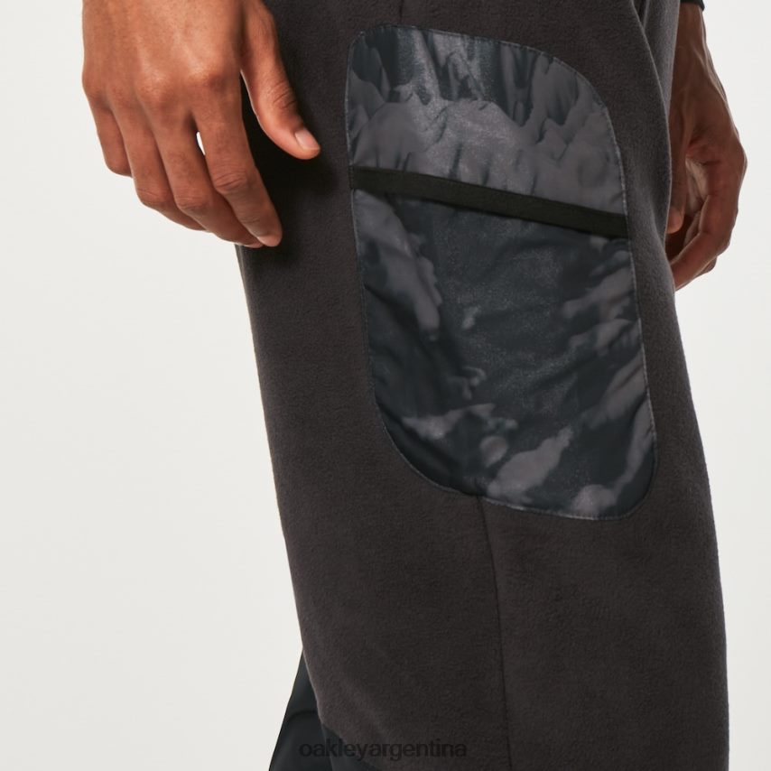Oakley pantalones cargo de pasión por los viajes NBFV422761 ropa negro/montaña td print