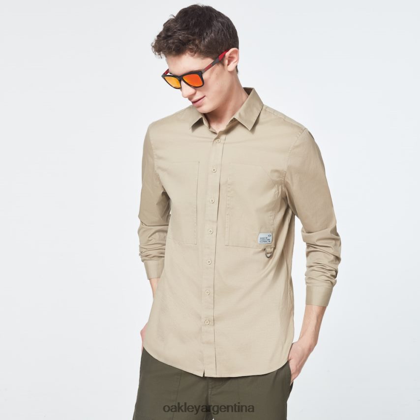 Oakley camisa con parche de ropa de trabajo NBFV422402 ropa safari