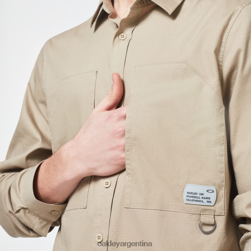 Oakley camisa con parche de ropa de trabajo NBFV422402 ropa safari
