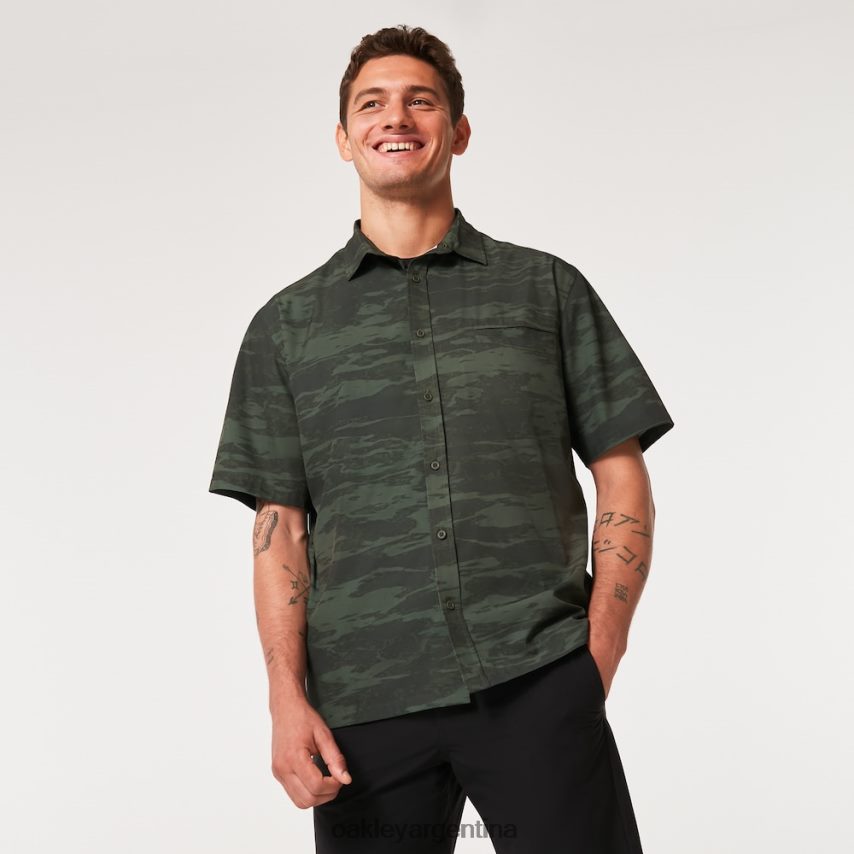 Oakley camiseta rc todo el día NBFV422242 ropa cepillo tigre camo verde