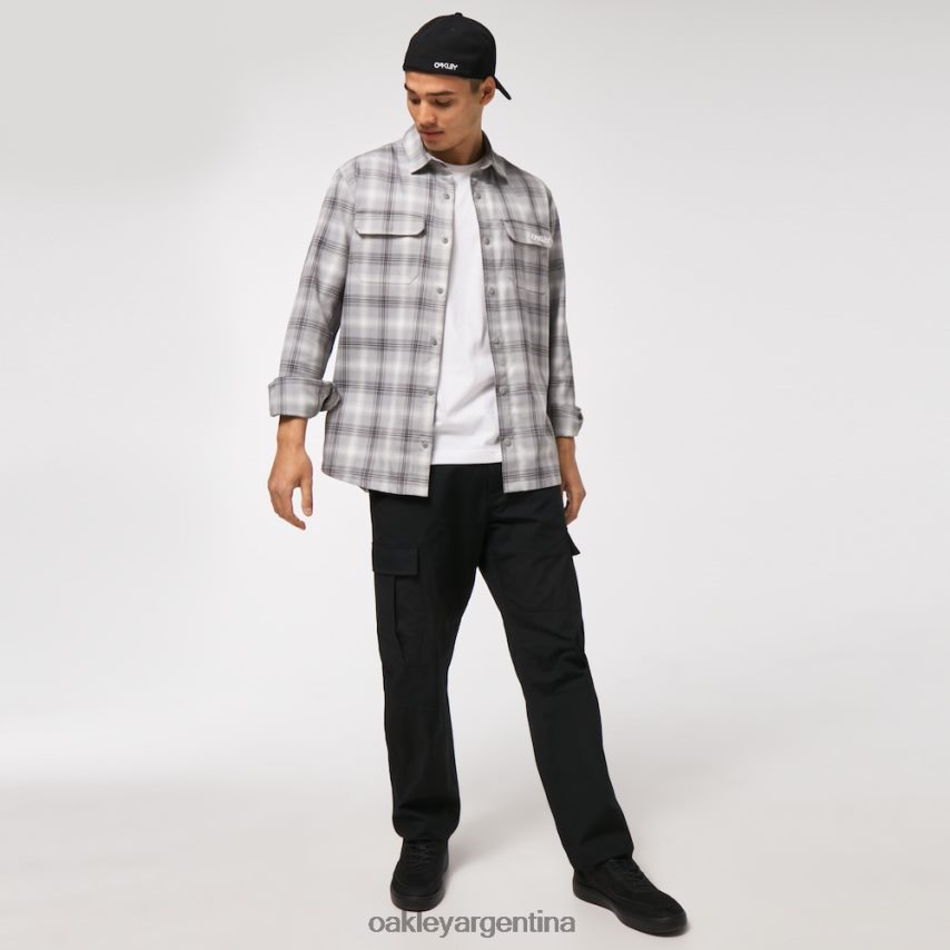 Oakley franela niseko tech NBFV422464 ropa cheque gris