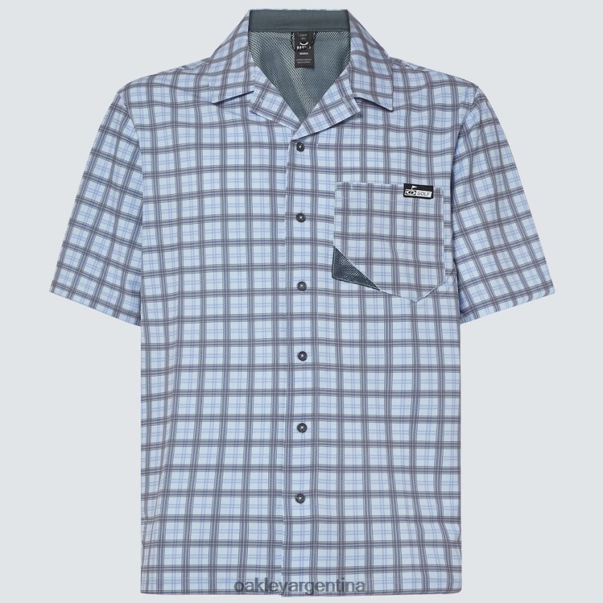 Oakley reducción de camisa de sol NBFV422285 ropa comprobar lila
