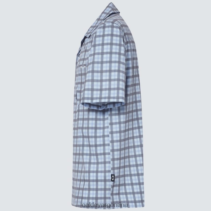 Oakley reducción de camisa de sol NBFV422285 ropa comprobar lila