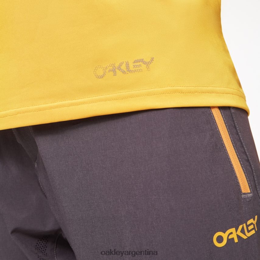 Oakley berma ss jersey NBFV422519 ropa ámbar amarillo