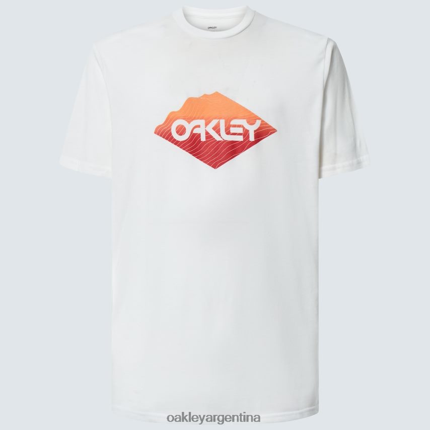 Oakley camiseta b1b de borde áspero NBFV422232 ropa blanco