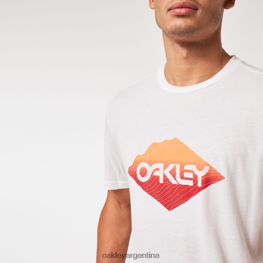 Oakley camiseta b1b de borde áspero NBFV422232 ropa blanco