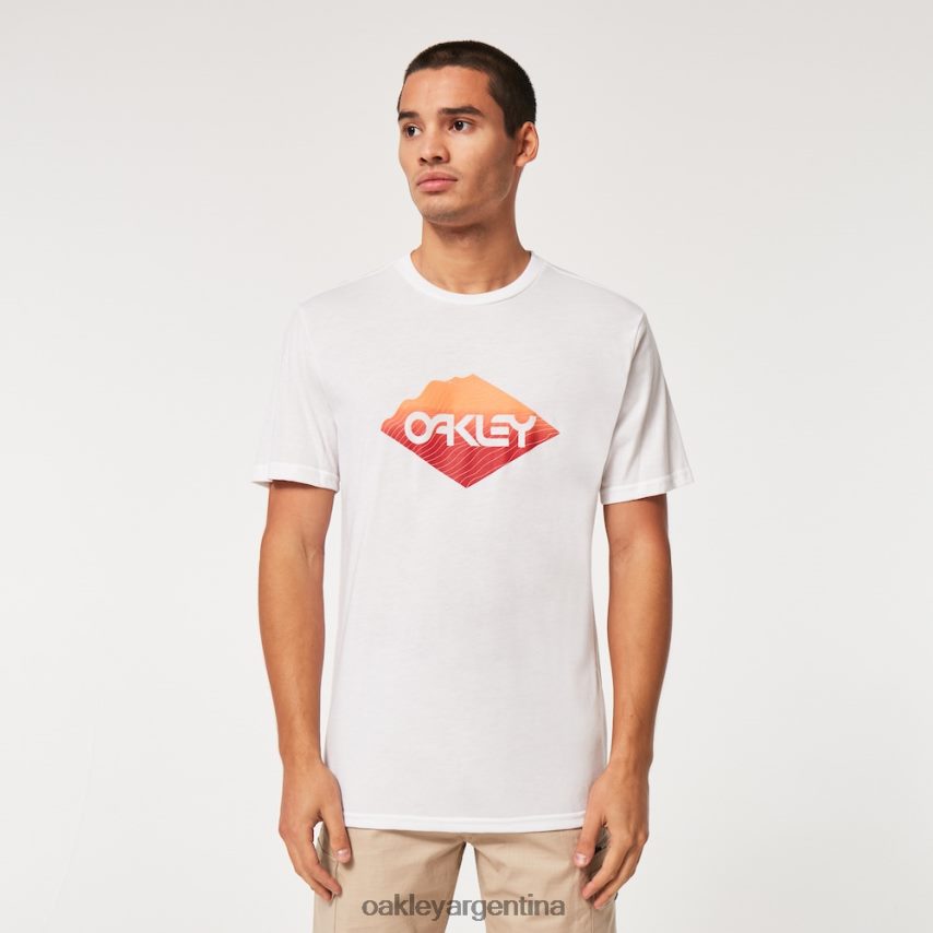 Oakley camiseta b1b de borde áspero NBFV422232 ropa blanco