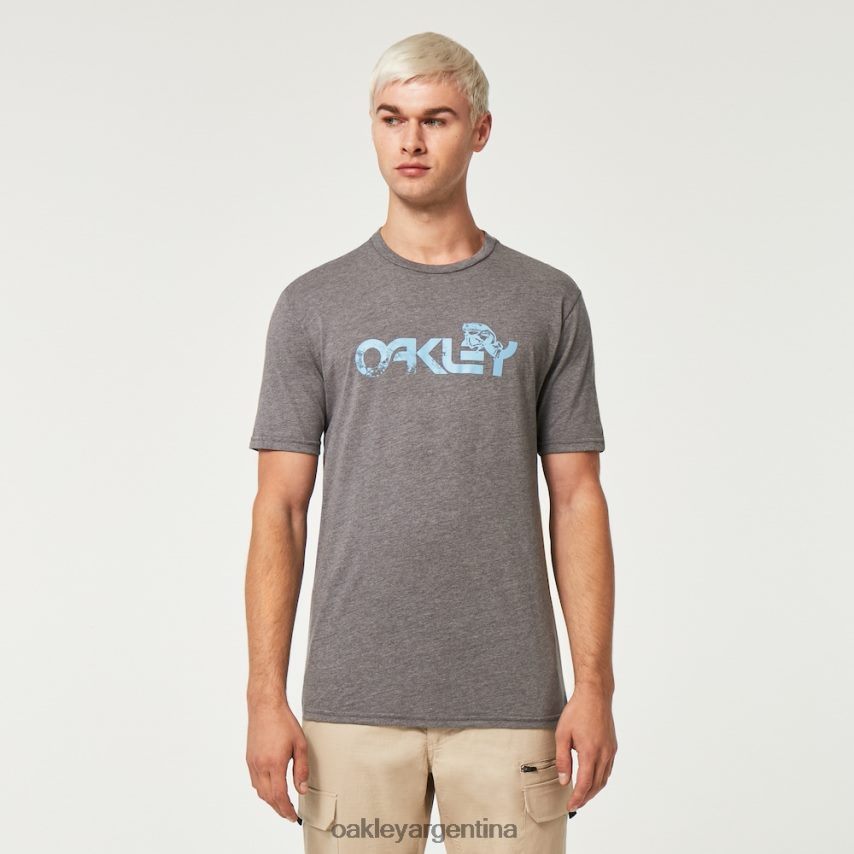 Oakley camiseta b1b de rana de mármol NBFV422230 ropa nuevo gris atlético