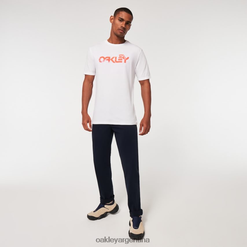 Oakley camiseta b1b de rana de mármol NBFV422231 ropa blanco