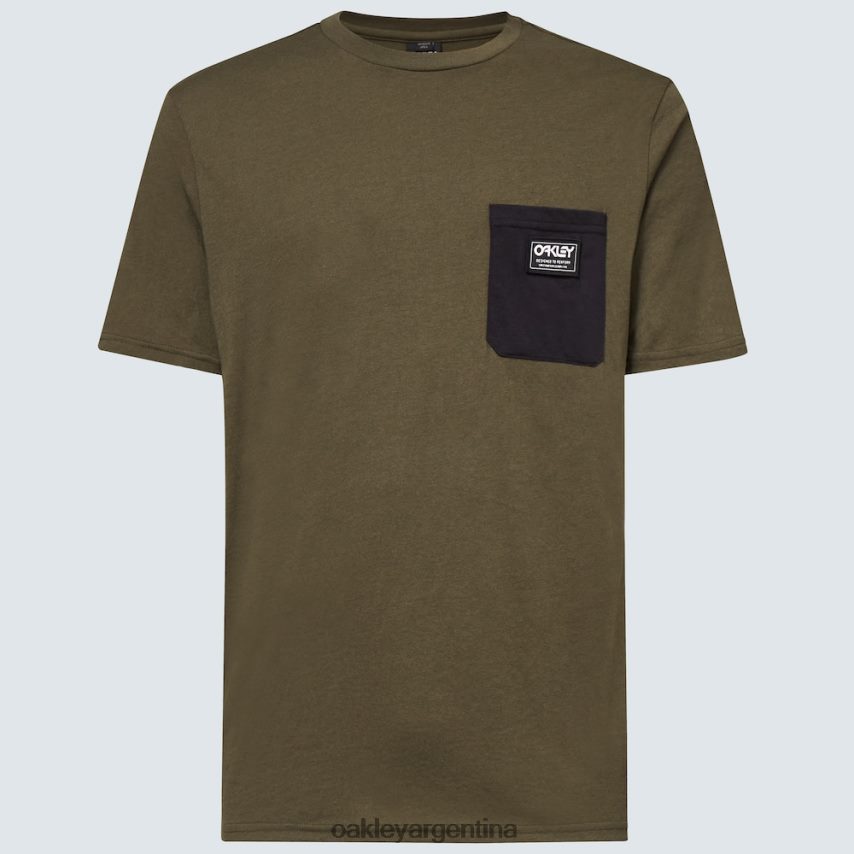 Oakley camiseta clásica con bolsillo b1b NBFV422316 ropa nuevo pincel oscuro