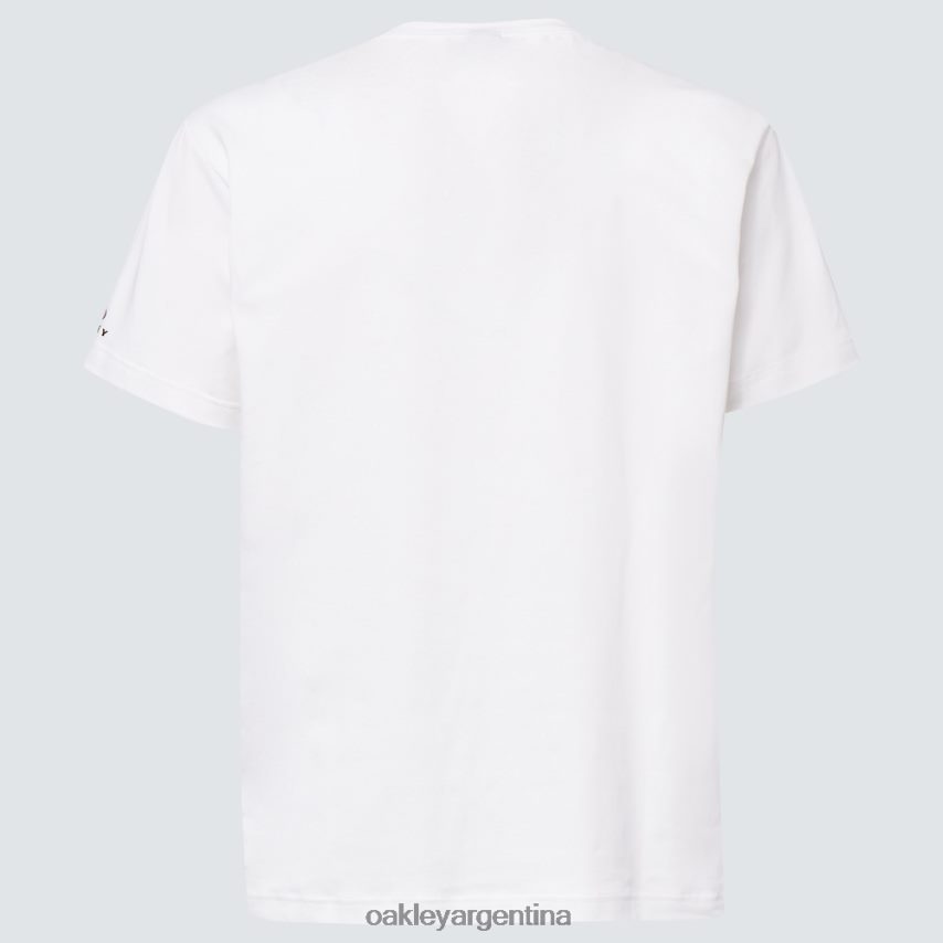Oakley camiseta con bolsillo de pasión por los viajes NBFV422332 ropa blanco