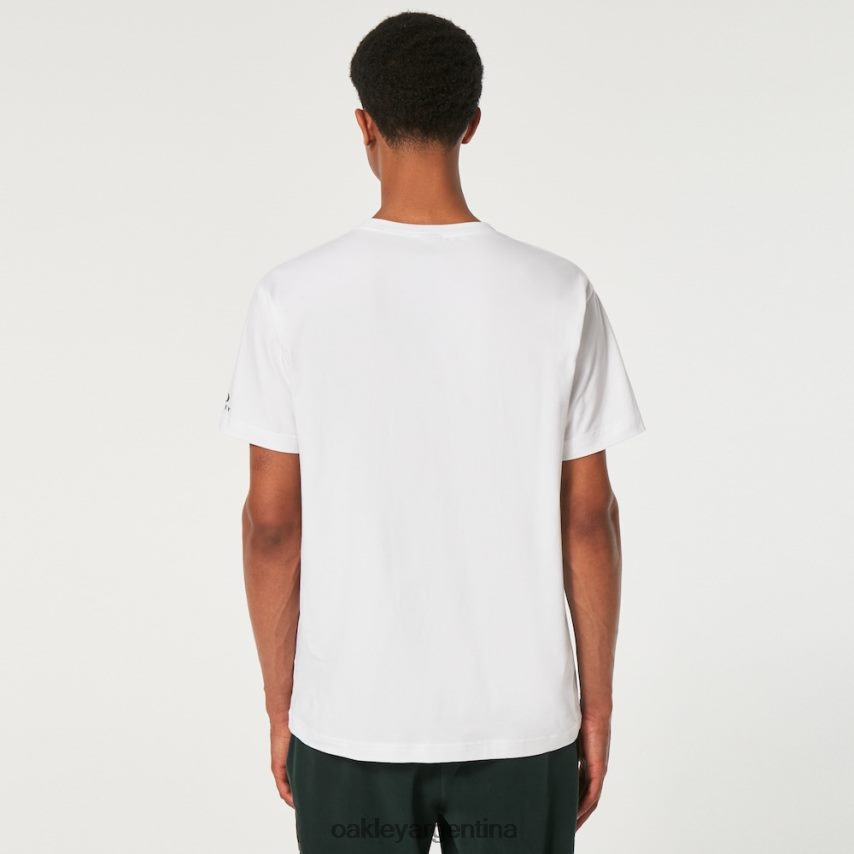 Oakley camiseta con bolsillo de pasión por los viajes NBFV422332 ropa blanco