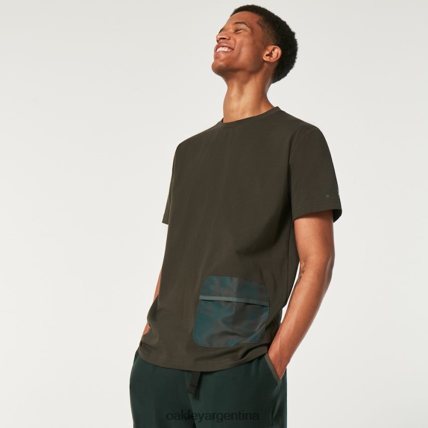 Oakley camiseta con bolsillo de pasión por los viajes NBFV422333 ropa nuevo pincel oscuro