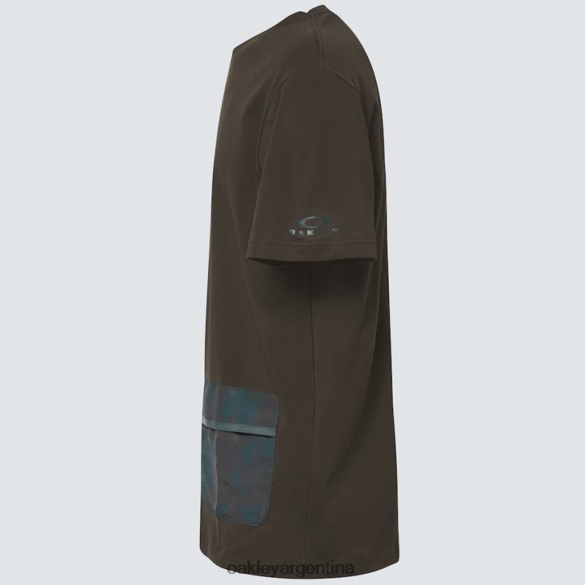 Oakley camiseta con bolsillo de pasión por los viajes NBFV422333 ropa nuevo pincel oscuro