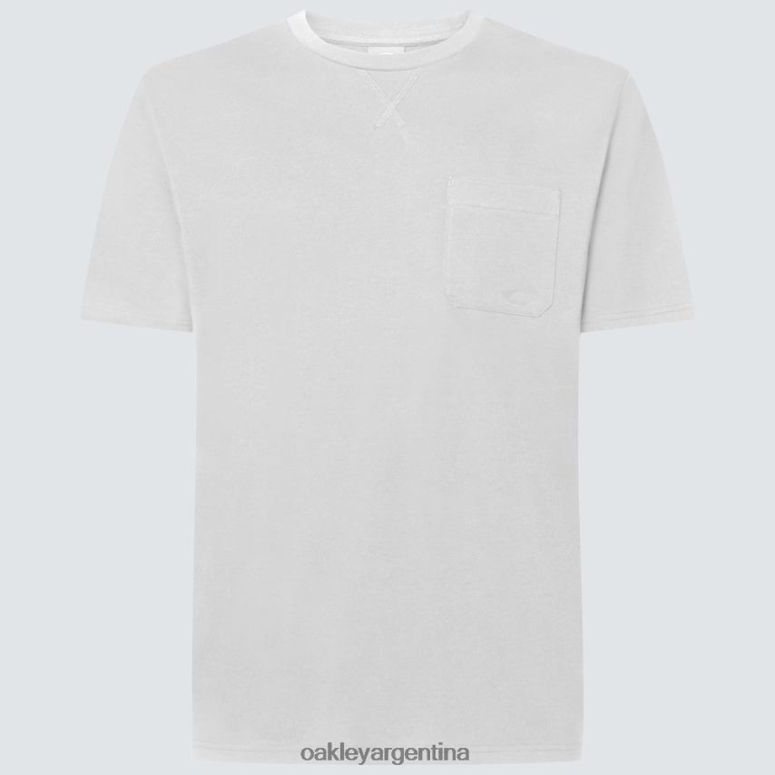 Oakley camiseta con elipse y bolsillo relax NBFV422200 ropa blanco
