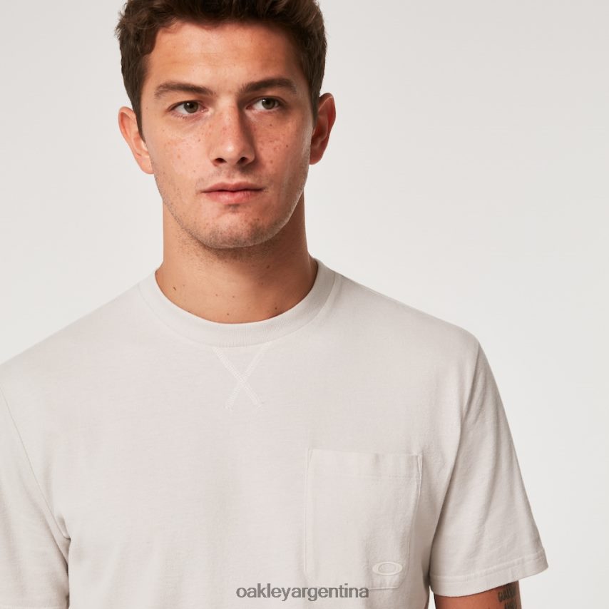 Oakley camiseta con elipse y bolsillo relax NBFV422200 ropa blanco