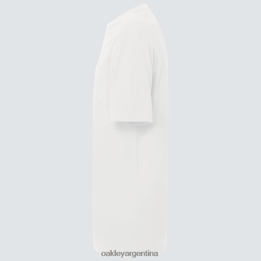 Oakley camiseta con elipse y bolsillo relax NBFV422200 ropa blanco