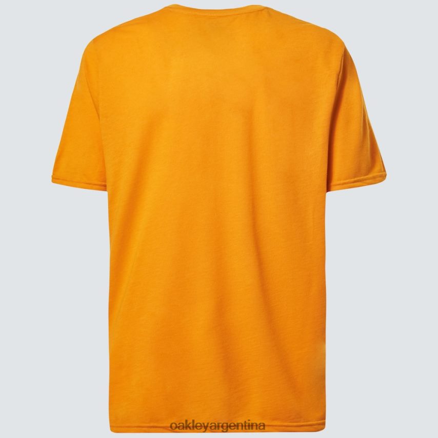 Oakley camiseta con líneas degradadas b1b rc NBFV422335 ropa ámbar amarillo