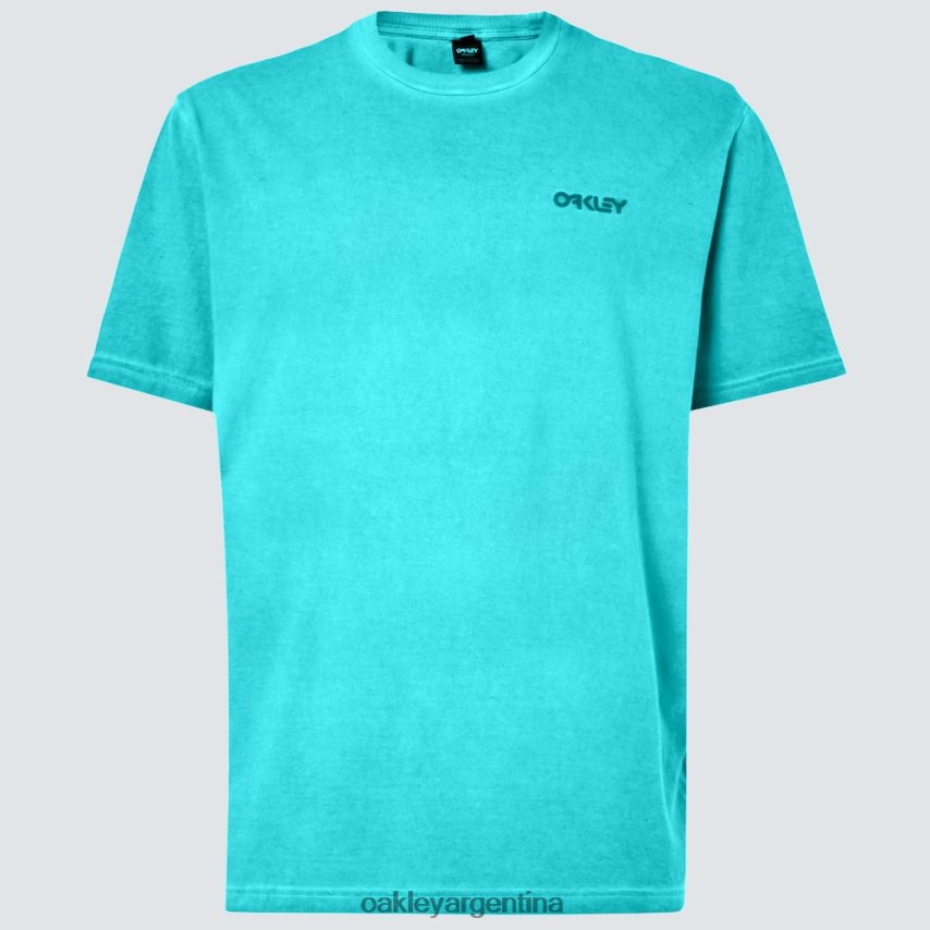 Oakley camiseta con logo b1b sobreteñida NBFV422479 ropa lago Verde