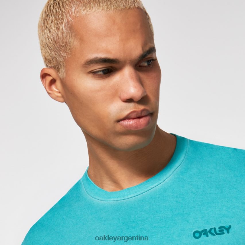 Oakley camiseta con logo b1b sobreteñida NBFV422479 ropa lago Verde