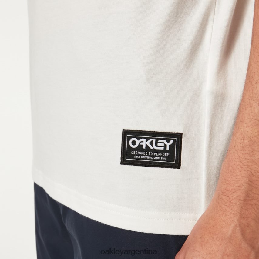 Oakley camiseta con parche bobby b1b NBFV422590 ropa blanco