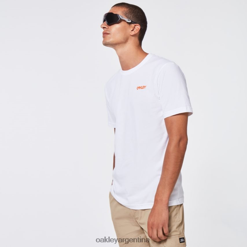 Oakley camiseta con visera tradicional NBFV422416 ropa blanco