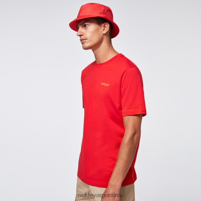 Oakley camiseta con visera tradicional NBFV422417 ropa rojo amapola