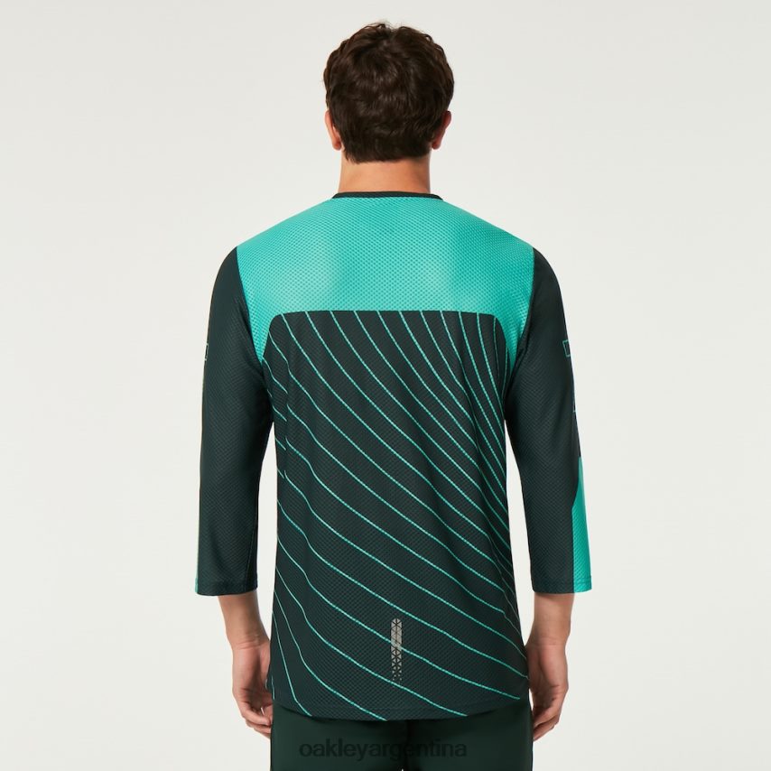 Oakley camiseta de buscador '75 ls NBFV422274 ropa cazador verde