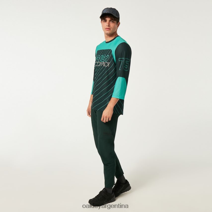 Oakley camiseta de buscador '75 ls NBFV422274 ropa cazador verde
