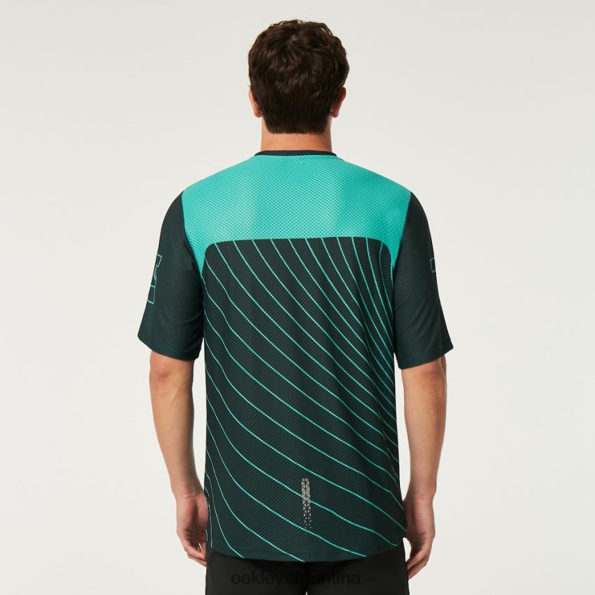 Oakley camiseta de buscador '75 ss NBFV422271 ropa cazador verde