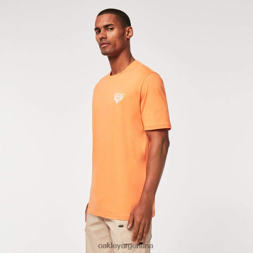 Oakley camiseta de carga dura NBFV422193 ropa naranja suave