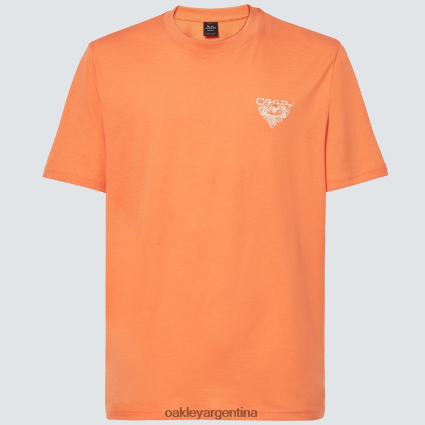 Oakley camiseta de carga dura NBFV422193 ropa naranja suave