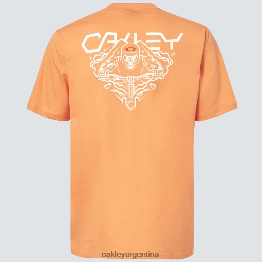 Oakley camiseta de carga dura NBFV422193 ropa naranja suave