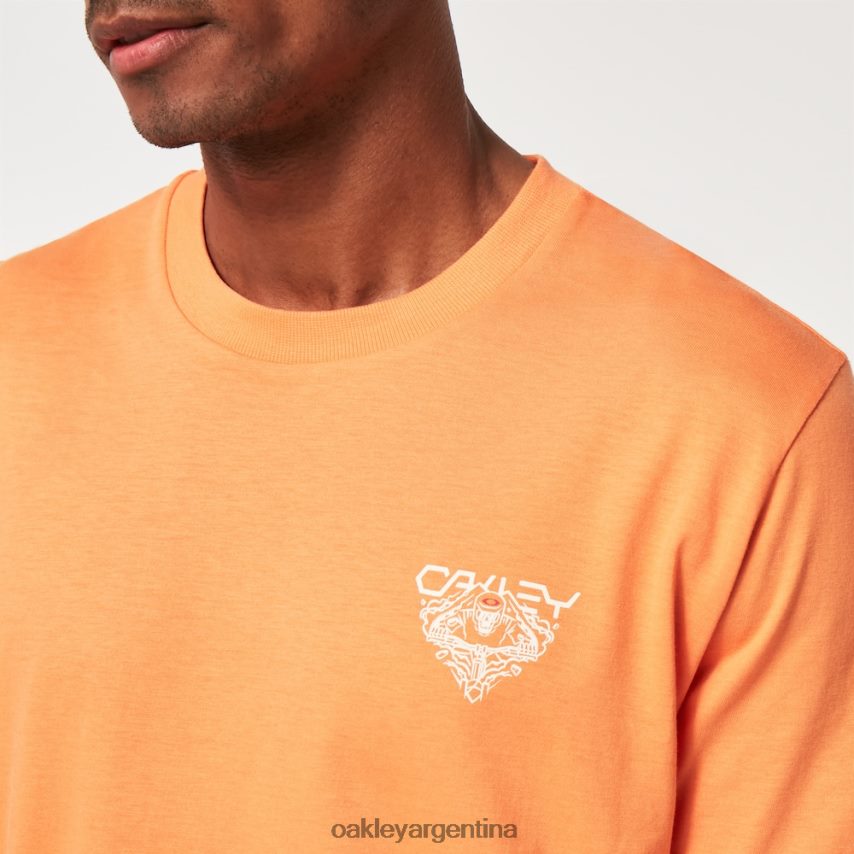 Oakley camiseta de carga dura NBFV422193 ropa naranja suave
