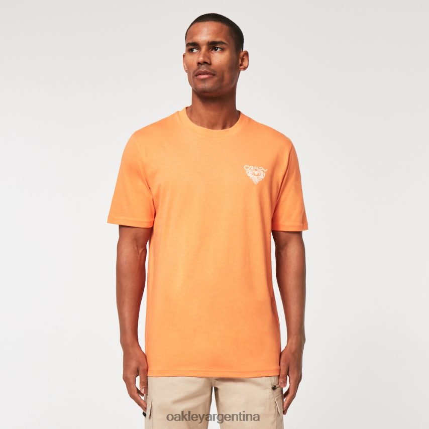 Oakley camiseta de carga dura NBFV422193 ropa naranja suave