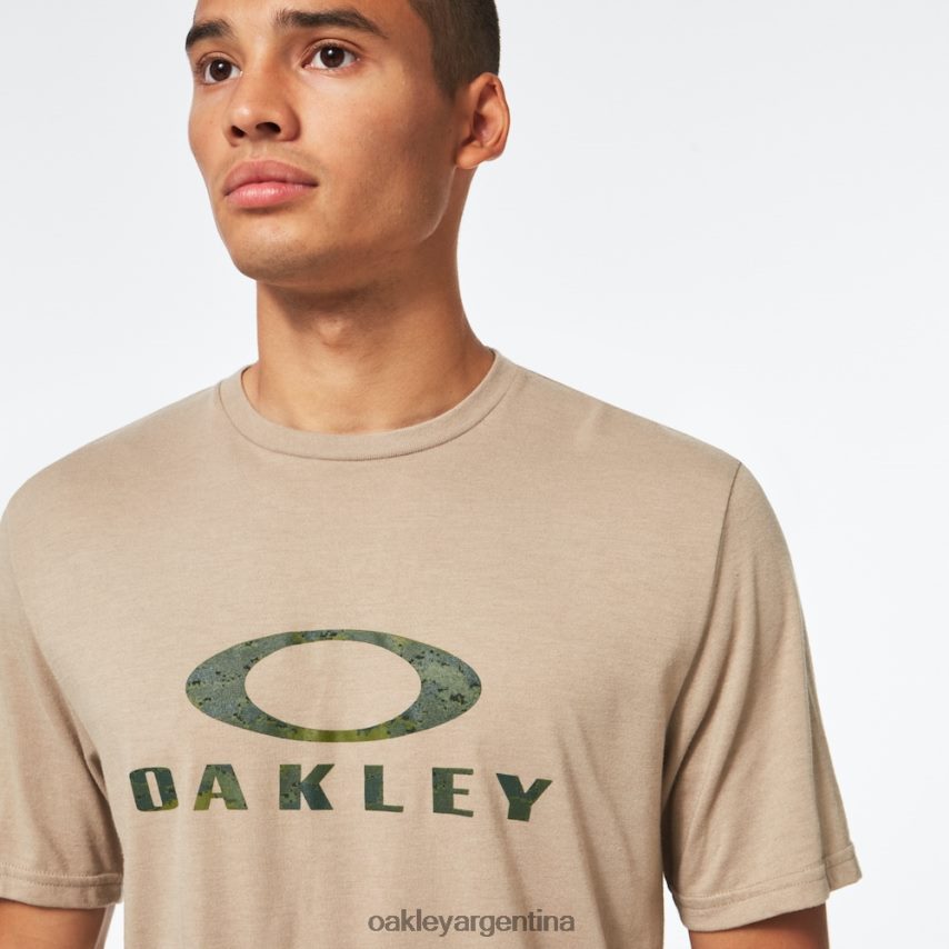 Oakley camiseta de corteza de camuflaje NBFV422523 ropa marrón