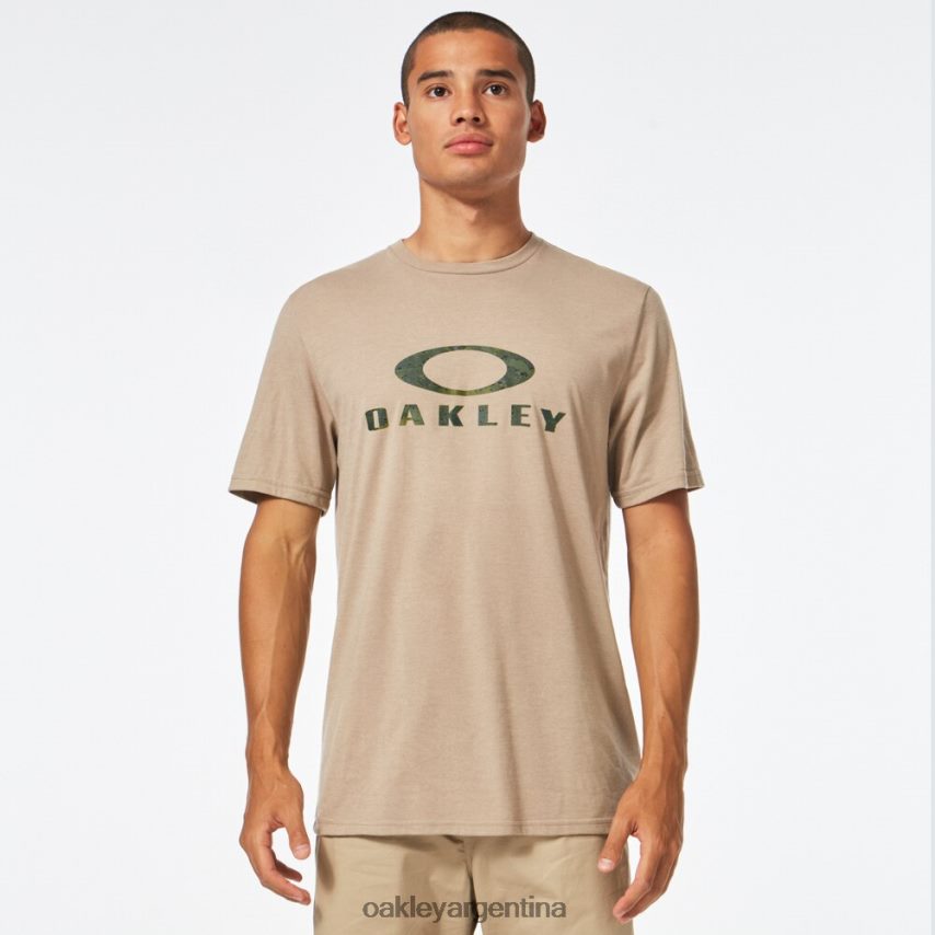 Oakley camiseta de corteza de camuflaje NBFV422523 ropa marrón