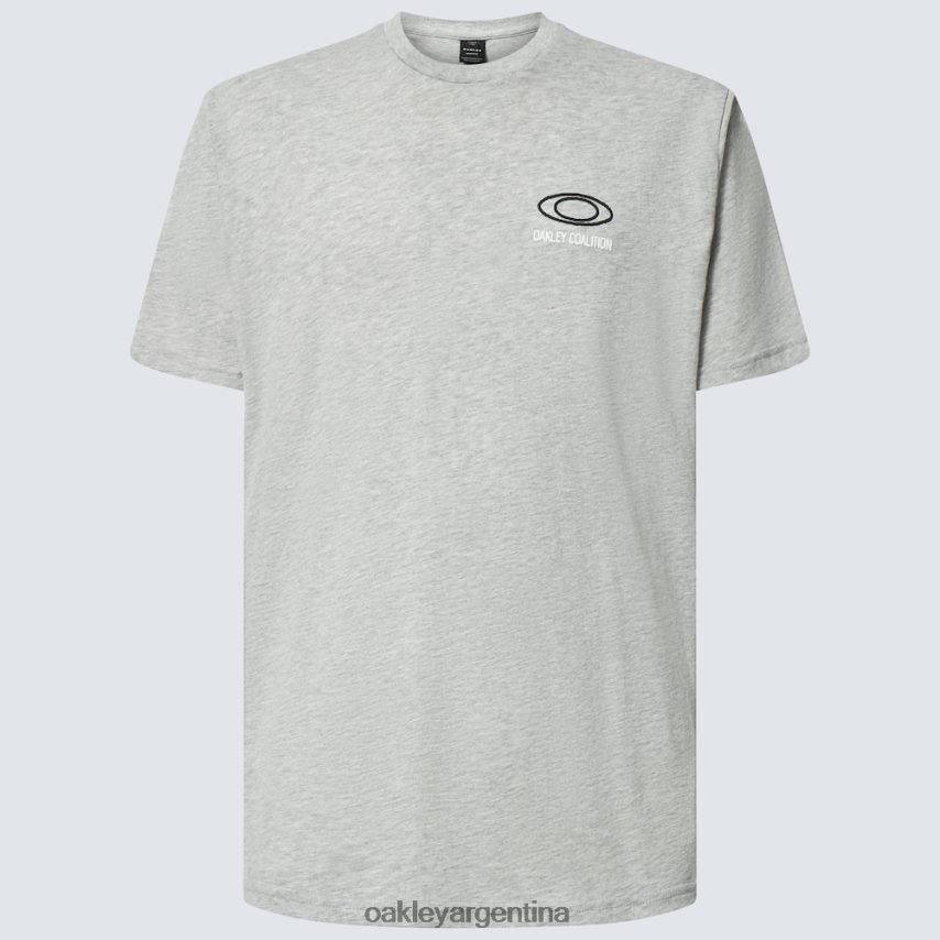 Oakley camiseta de la futura coalición NBFV422288 ropa nuevo granito hthr