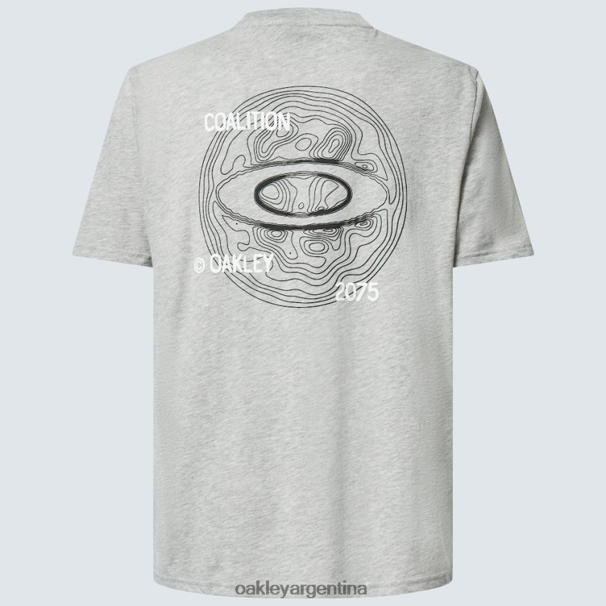 Oakley camiseta de la futura coalición NBFV422288 ropa nuevo granito hthr