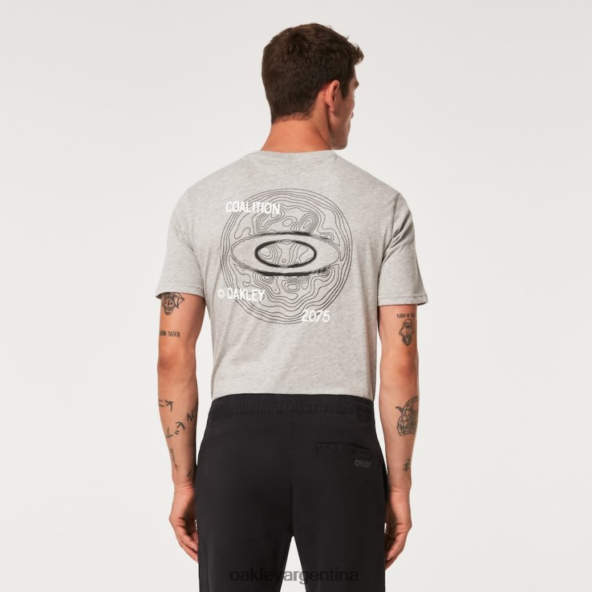 Oakley camiseta de la futura coalición NBFV422288 ropa nuevo granito hthr