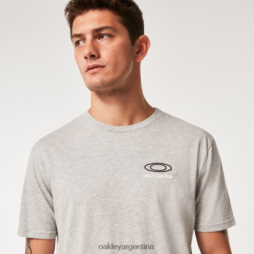 Oakley camiseta de la futura coalición NBFV422288 ropa nuevo granito hthr