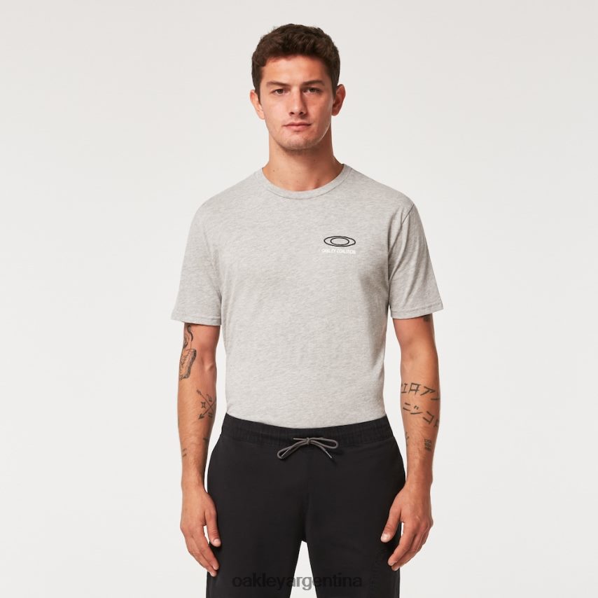 Oakley camiseta de la futura coalición NBFV422288 ropa nuevo granito hthr