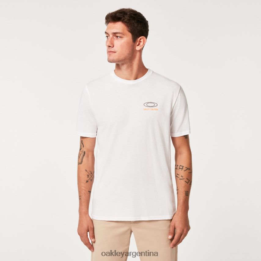 Oakley camiseta de la futura coalición NBFV422290 ropa blanco