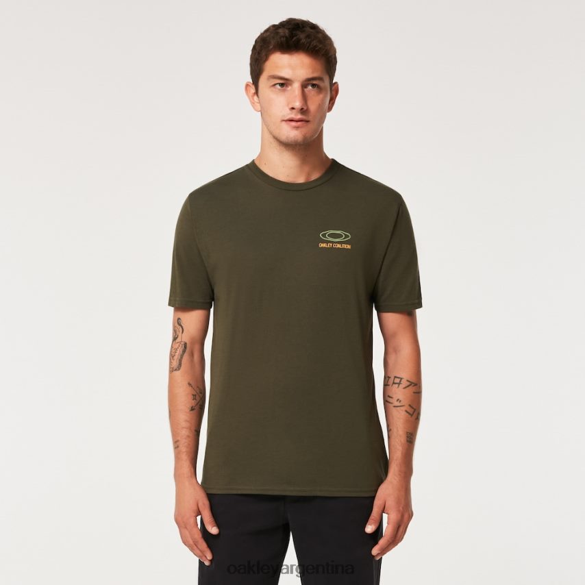 Oakley camiseta de la futura coalición NBFV422291 ropa nuevo pincel oscuro