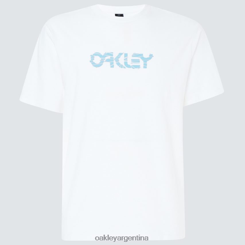 Oakley camiseta de manga corta con logo b1b cortado NBFV422403 ropa blanco