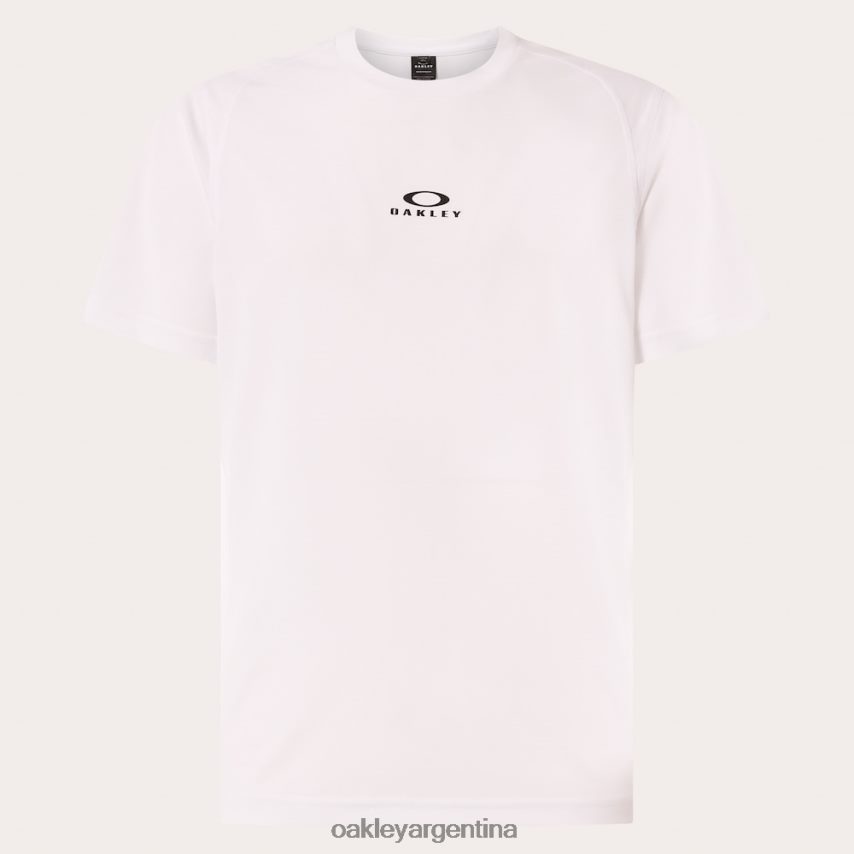 Oakley camiseta de manga corta de entrenamiento fundamental NBFV422407 ropa blanco