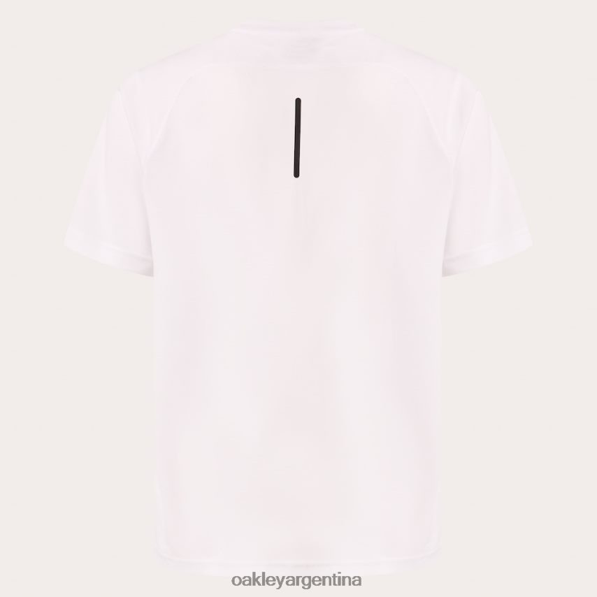 Oakley camiseta de manga corta de entrenamiento fundamental NBFV422407 ropa blanco