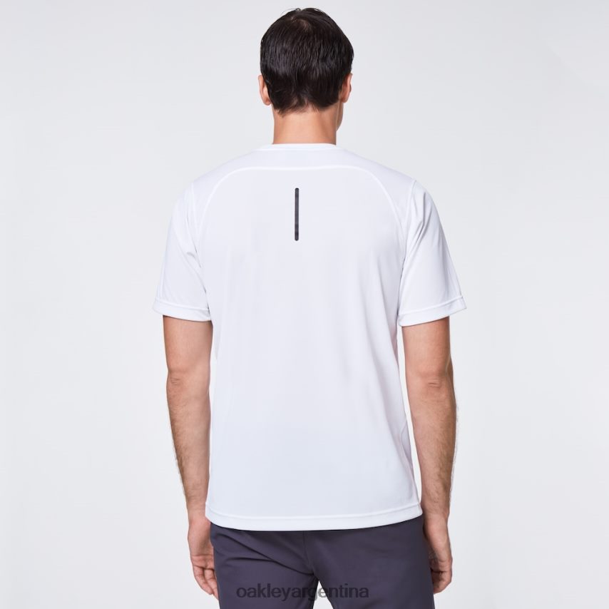 Oakley camiseta de manga corta de entrenamiento fundamental NBFV422407 ropa blanco